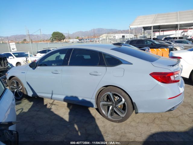 1HGCV3F23NA023803 Honda Accord Hybrid Sport