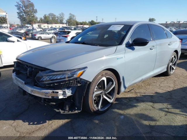 1HGCV3F23NA023803 Honda Accord Hybrid Sport