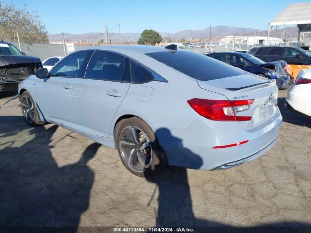 1HGCV3F23NA023803 Honda Accord Hybrid Sport