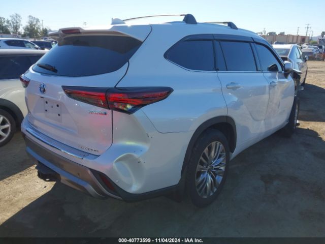 5TDEBRCH0RS614871 Toyota Highlander Hybrid Platinum