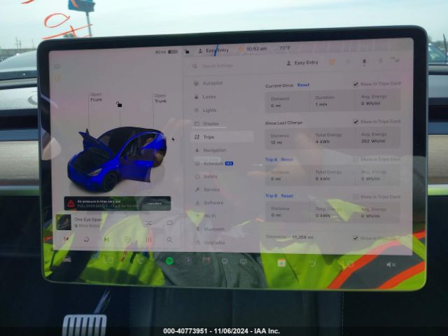 7SAYGDEF9NF522141 Tesla Model Y Performance Dual Motor All-wheel Drive