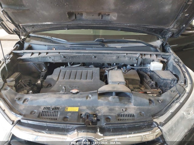 Toyota Highlander Xle V6 2016 5TDJKRFH6GS343614 Image 10