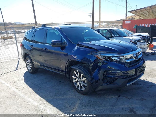 Honda Pilot Ex-l 2019 5FNYF5H59KB022209 Image 1