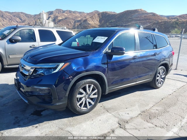 Honda Pilot Ex-l 2019 5FNYF5H59KB022209 Image 2