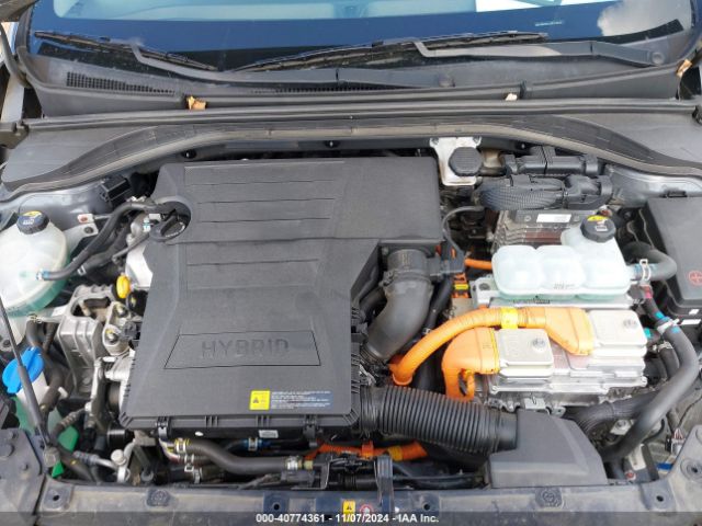KMHC65LC3KU118128 Hyundai Ioniq Hybrid Blue