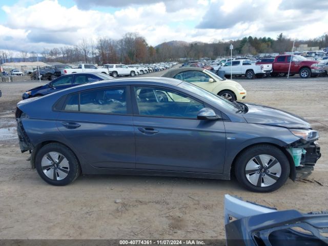 KMHC65LC3KU118128 Hyundai Ioniq Hybrid Blue