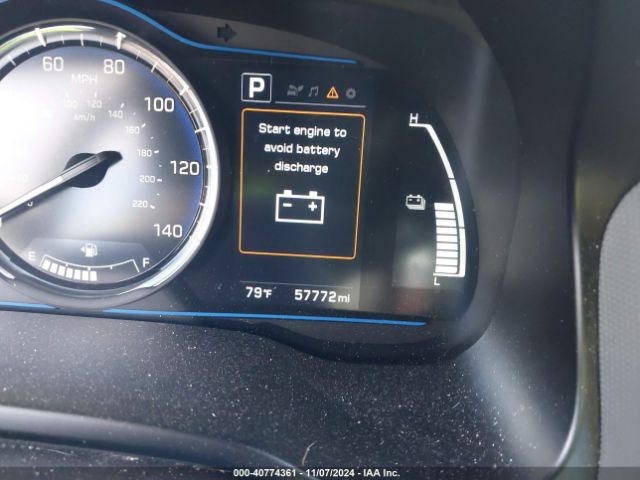 KMHC65LC3KU118128 Hyundai Ioniq Hybrid Blue