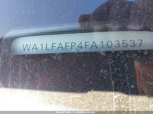 WA1LFAFP4FA103537 Audi Q5 2.0t Premium