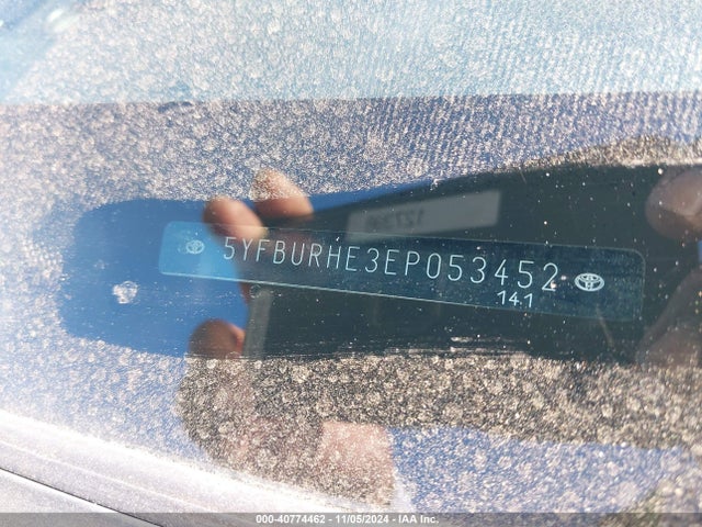 Toyota Corolla S Plus 2014 5YFBURHE3EP053452 Image 9