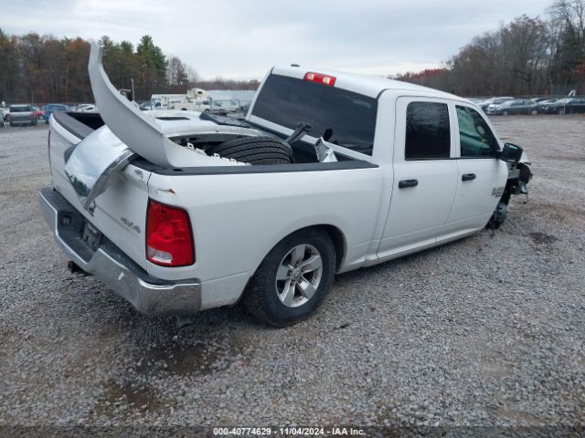 1C6RR7KT1KS619394 RAM 1500 Classic Tradesman  4x4 5'7 Box