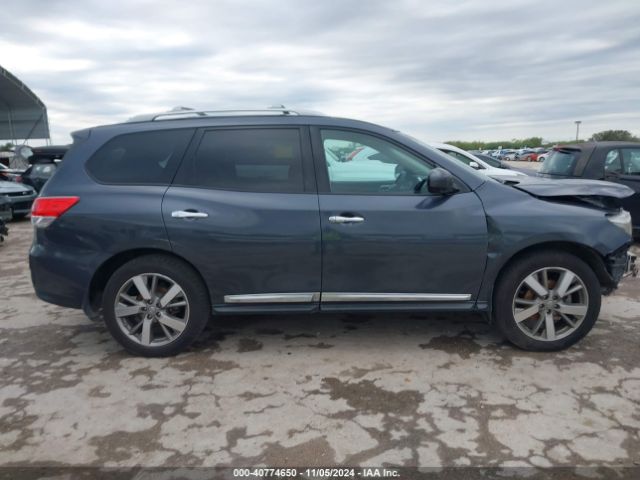 5N1AR2MN2EC697975 Nissan Pathfinder Platinum