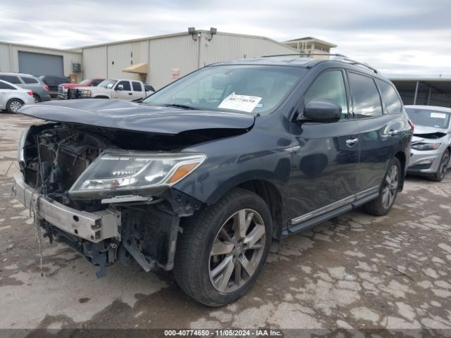 5N1AR2MN2EC697975 Nissan Pathfinder Platinum