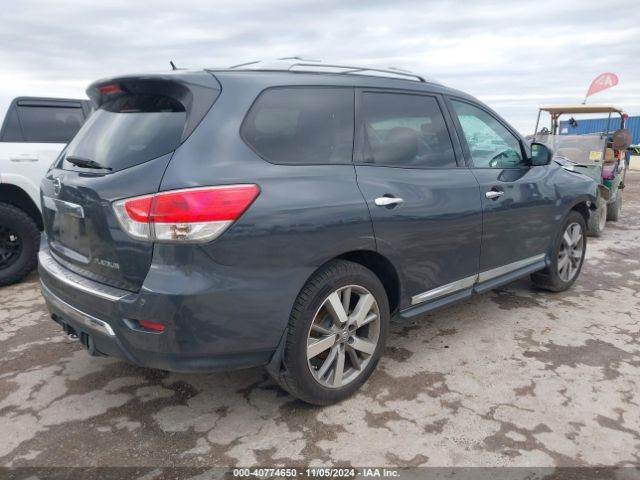 5N1AR2MN2EC697975 Nissan Pathfinder Platinum