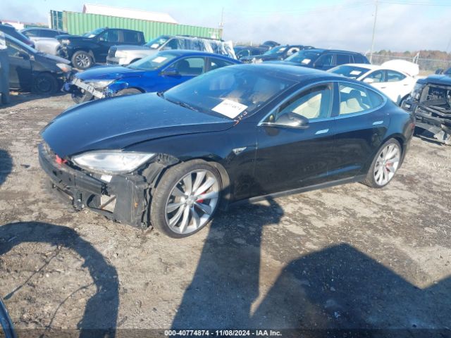 2015 TESLA MODEL S 5YJSA1H24FFP68947 Photo 1