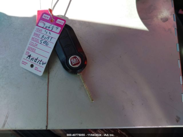 2012 FIAT 500 3C3CFFBR7CT119993 Photo 10