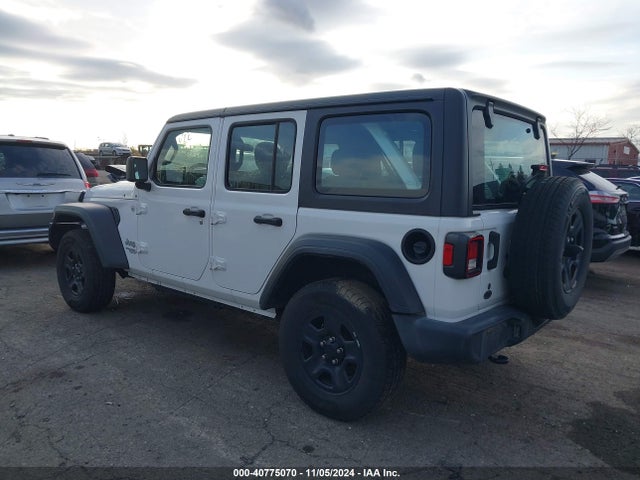 1C4HJXDG3KW613097 Jeep Wrangler Unlimited Sport 4x4