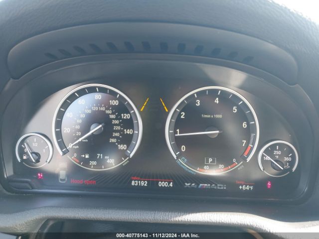 5UXXW7C52H0U25226 BMW X4 M40i