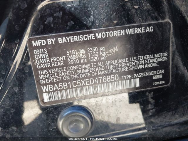WBA5B1C5XED476850 BMW 535i