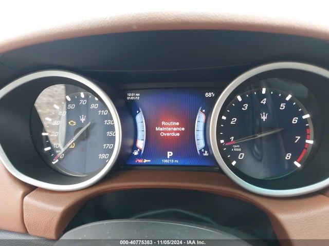 ZAM57RSA1G1176289 Maserati GHIBLI S