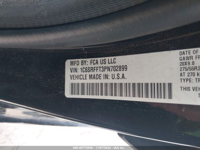 1C6SRFFT3PN702899 RAM 1500 Big Horn  4x4 5'7 Box