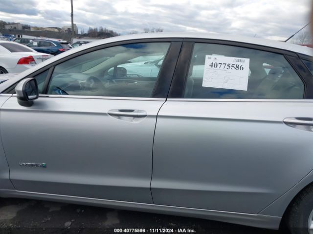 3FA6P0UU2JR271538 Ford Fusion Hybrid S