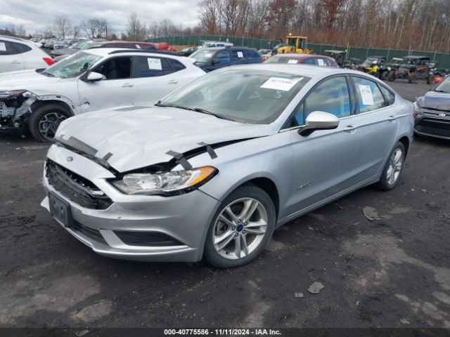 3FA6P0UU2JR271538 Ford Fusion Hybrid S