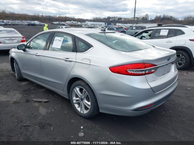 3FA6P0UU2JR271538 Ford Fusion Hybrid S
