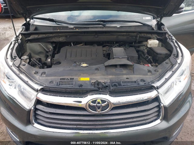 Toyota Highlander Xle V6 2014 5TDJKRFH7ES054383 Image 10