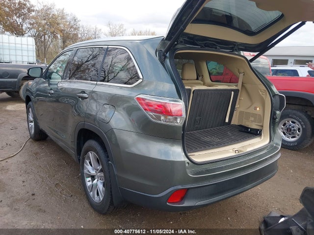Toyota Highlander Xle V6 2014 5TDJKRFH7ES054383 Image 3