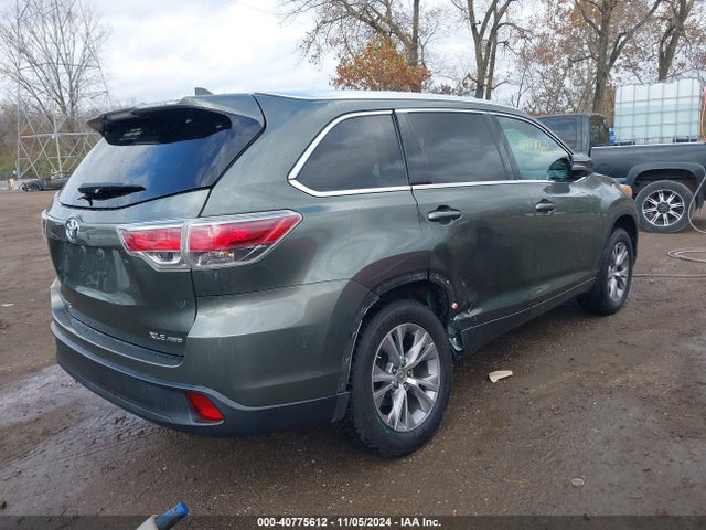 Toyota Highlander Xle V6 2014 5TDJKRFH7ES054383 Image 4