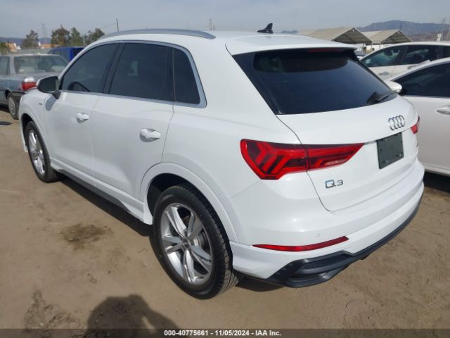 WA1DECF36L1097820 Audi Q3 Premium 45 Tfsi S Line Quattro Tiptronic