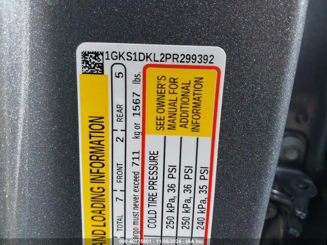 GMC Yukon 2wd Denali 2023 1GKS1DKL2PR299392 Image 9