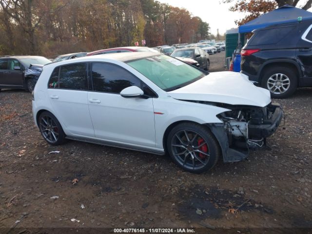 3VW447AU5JM263791 Volkswagen Golf Gti 2.0t Autobahn/2.0t Se/s
