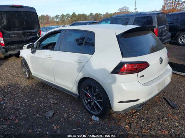 3VW447AU5JM263791 Volkswagen Golf Gti 2.0t Autobahn/2.0t Se/s