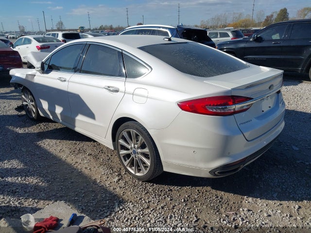 Ford Fusion Platinum 2017 3FA6P0K94HR291198 Image 3