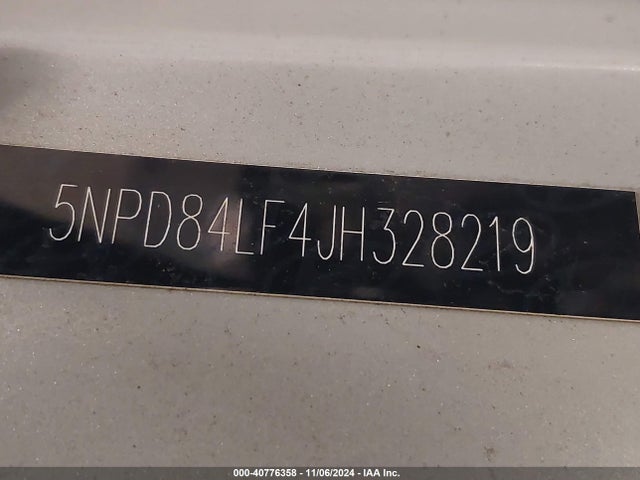 Hyundai ELANTRA SEL 2018 5NPD84LF4JH328219 Image 19