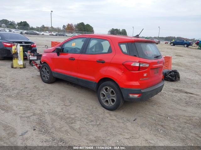 MAJ3S2FE7LC347789 Ford ECOSPORT S