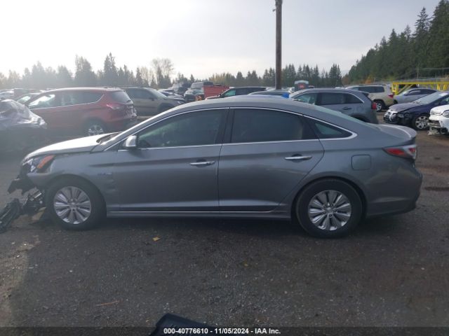 KMHE24L39HA071051 Hyundai Sonata Hybrid Se