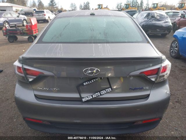 KMHE24L39HA071051 Hyundai Sonata Hybrid Se