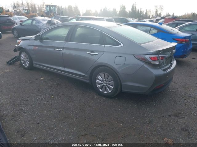 KMHE24L39HA071051 Hyundai Sonata Hybrid Se