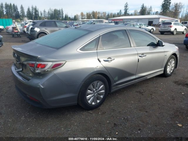 KMHE24L39HA071051 Hyundai Sonata Hybrid Se