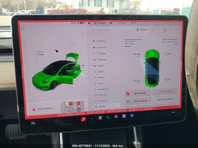 5YJ3E1EB9JF129744 Tesla Model 3 Long Range/performance