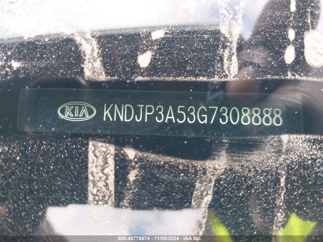 KIA SOUL + 2016 KNDJP3A53G7308888 Image 9