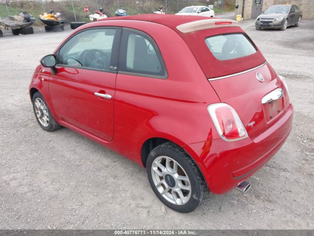 2012 FIAT 500C 3C3CFFDR9CT339830 Photo 2
