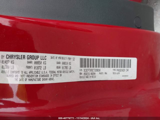 2012 FIAT 500C 3C3CFFDR9CT339830 Photo 8