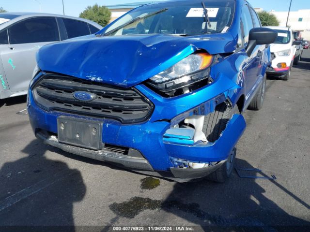 MAJ3S2FE6MC455421 Ford ECOSPORT S