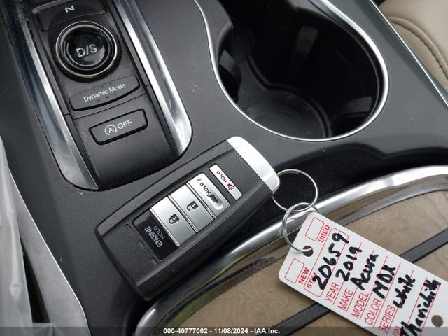 Acura Mdx Tech Pkg 2019 5J8YD3H56KL001844 Image 11