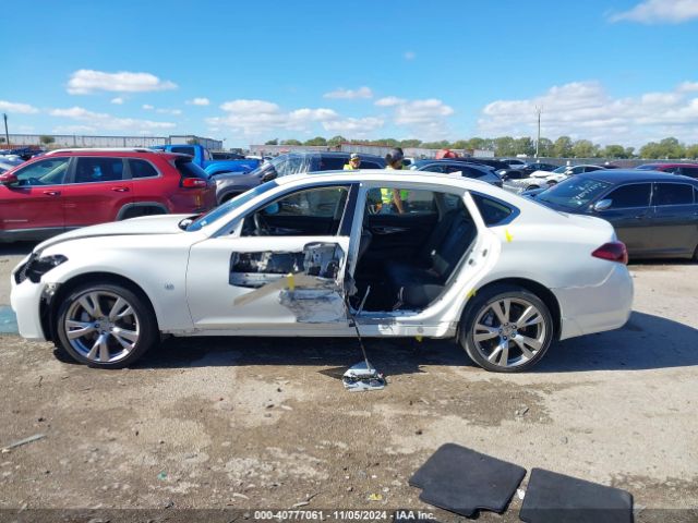 JN1BY1PRXJM370140 Infiniti Q70l 3.7x Luxe