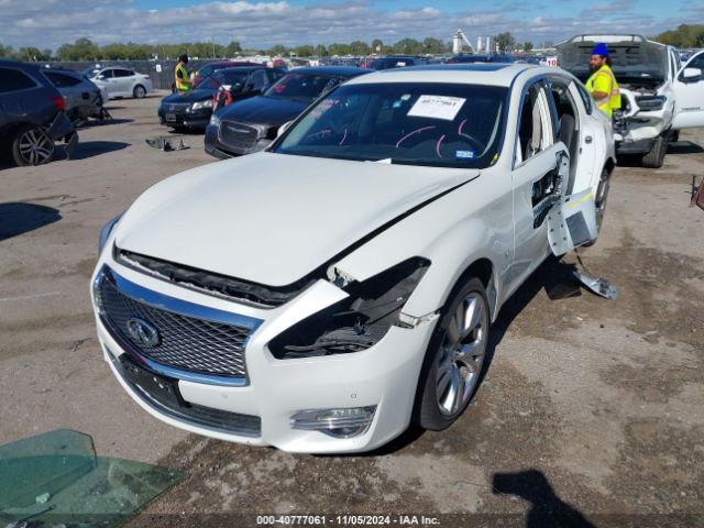 JN1BY1PRXJM370140 Infiniti Q70l 3.7x Luxe