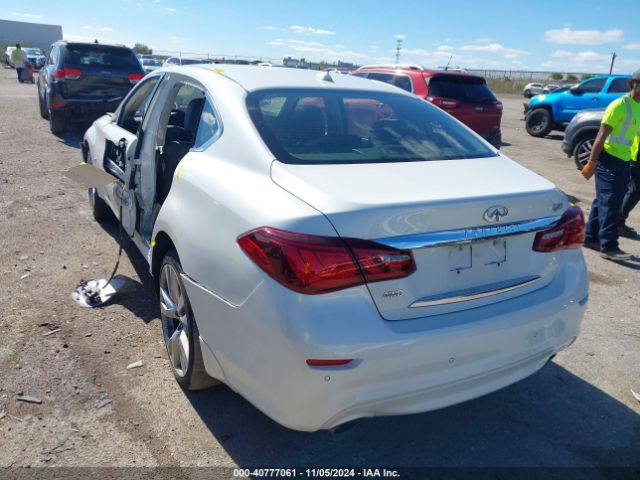 JN1BY1PRXJM370140 Infiniti Q70l 3.7x Luxe